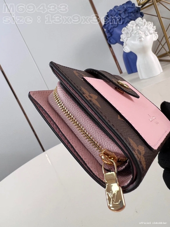 Official oldcobbler Juliette cm VUITTON WALLET-13*9*3 LOUIS 0810